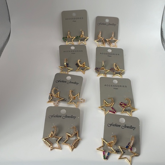 Multicolour brand new choice of earrings, never used! - Picture 5 of 8